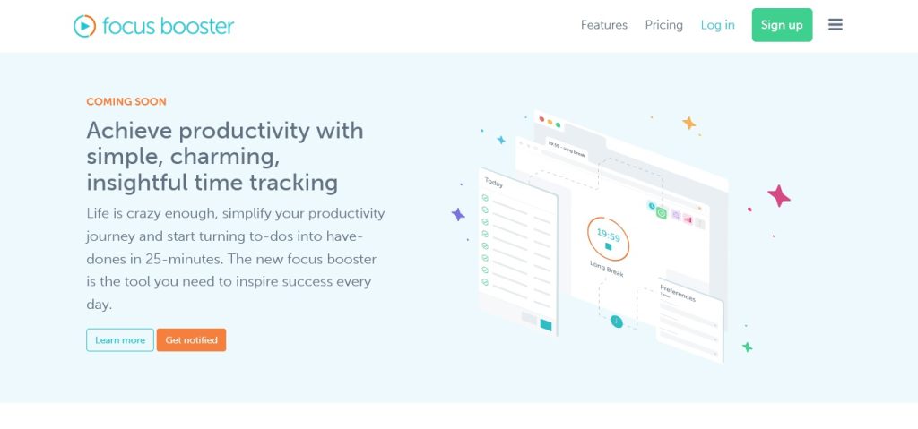 Focus Booster a popular time management apps