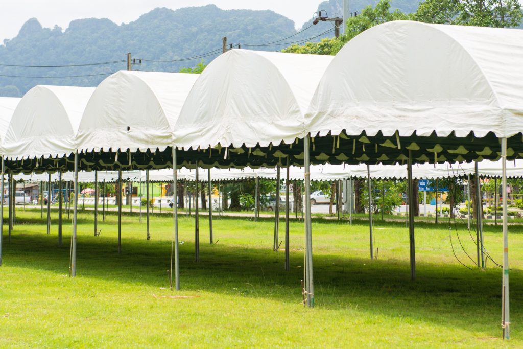 Pole tents