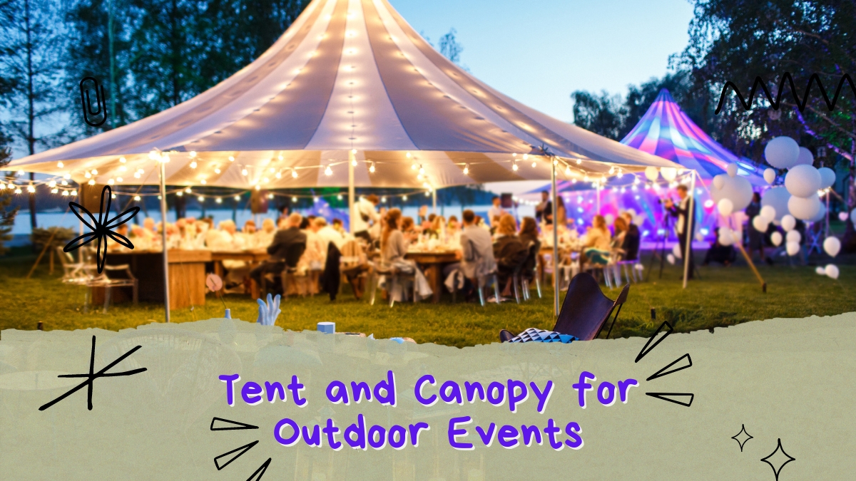 Tent and Canopy for Outdoor Events