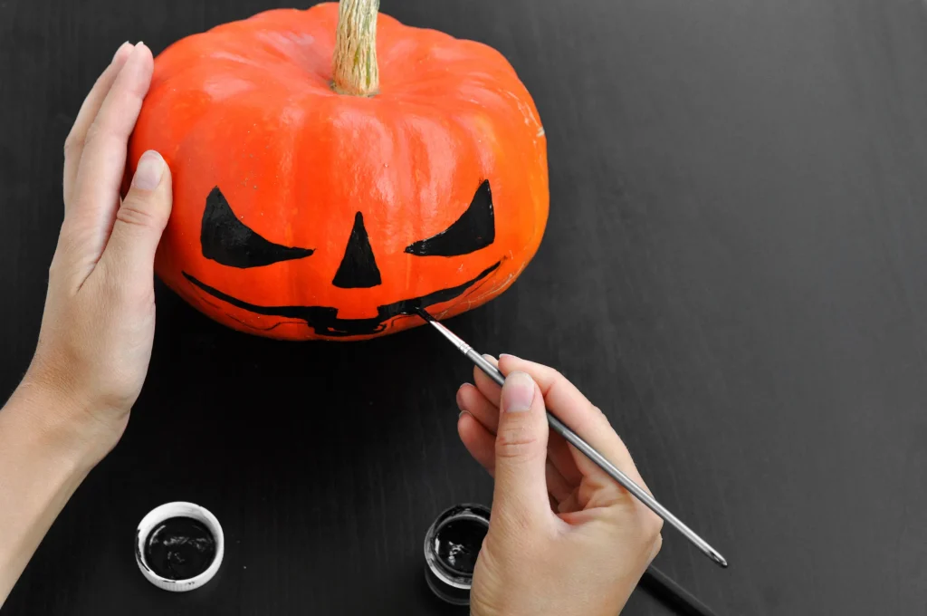 Pumpkin painting contest