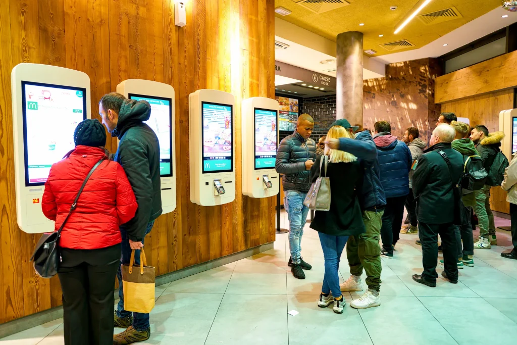 Interactive kiosks event branding