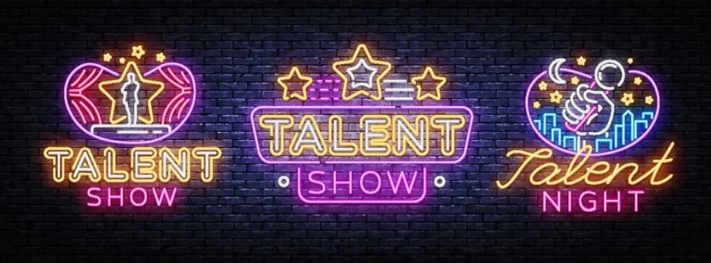 Organize talent show to sell tickets for fundraising