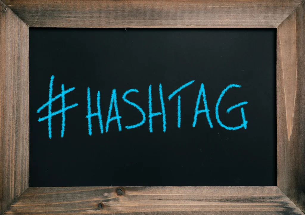 Use an official event hashtag for event branding
