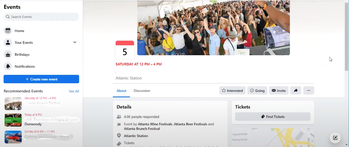 How to create an event on Facebook