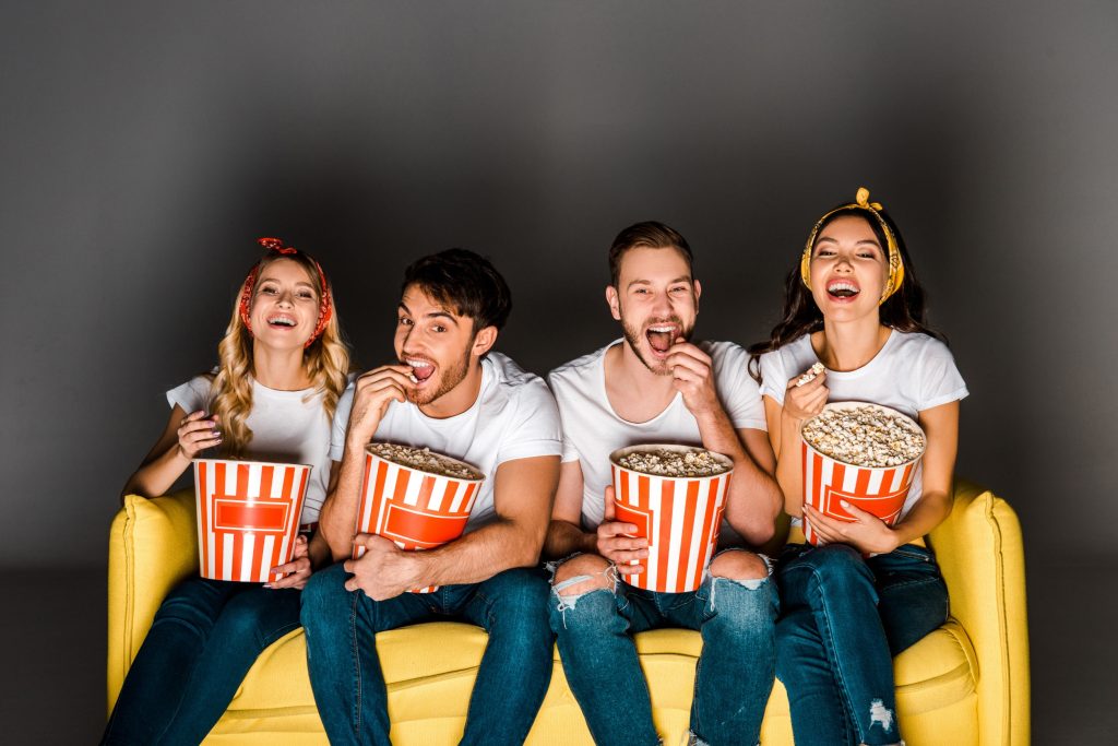 Movie night is an affordable way to bring the neighbours together