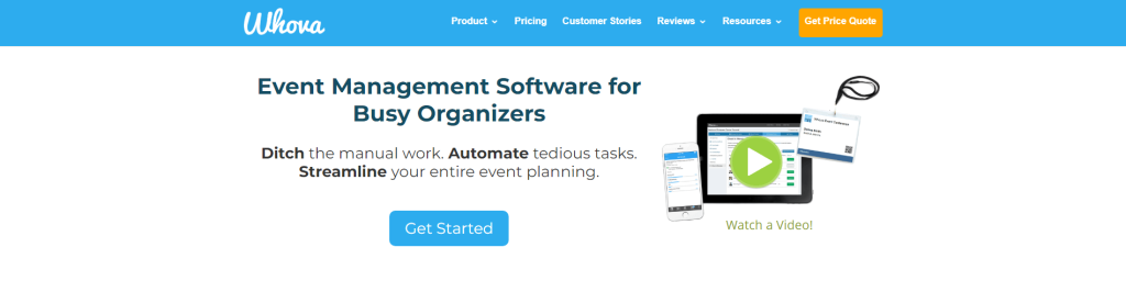 Whova event management software