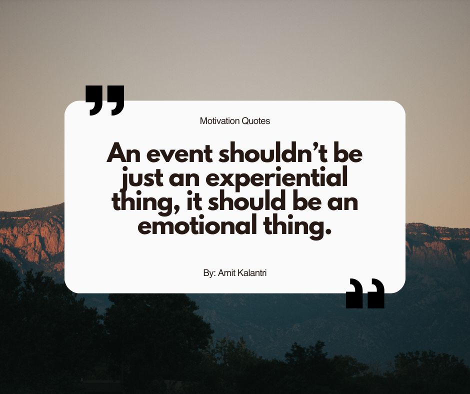 Motivational Quotes for Event Planners