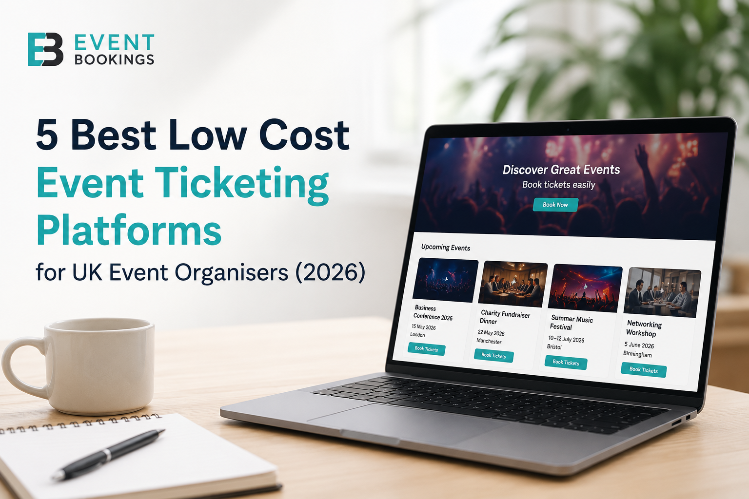 Best Low Cost Event Ticketing Platforms for UK Event Organisers