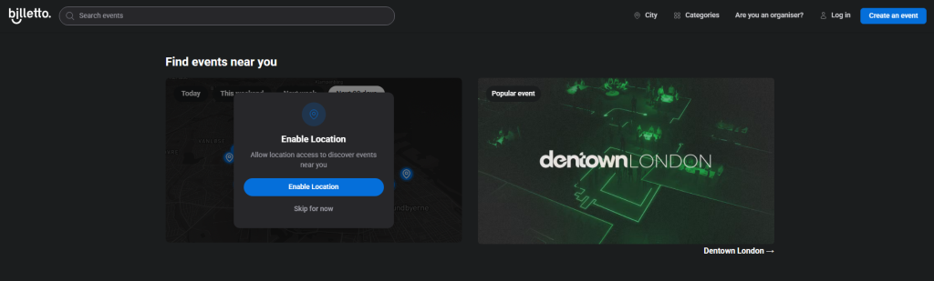 Billetto — Best Marketplace Platform with Discovery Features