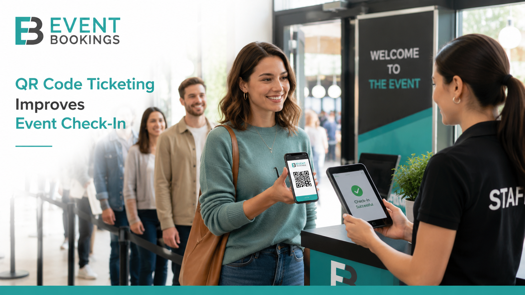 How QR Code Ticketing Improves Event Check-In
