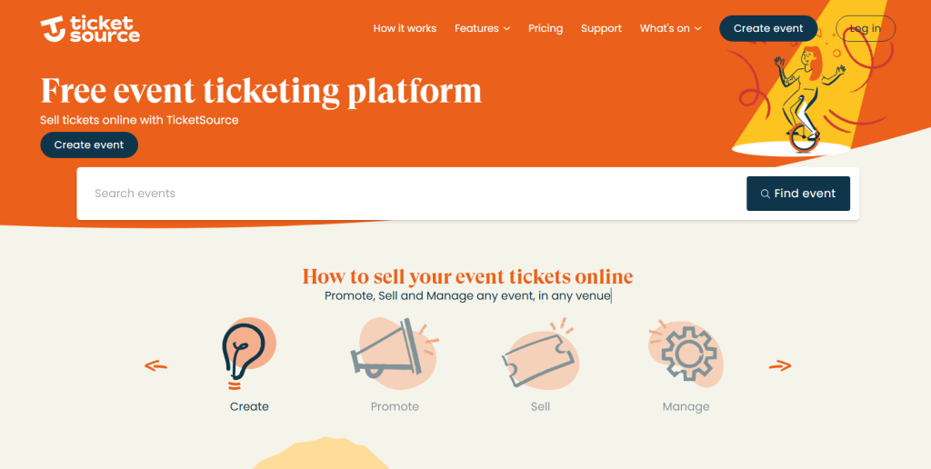 TicketSource — Best Free UK-Based Platform for Community and Charity Events